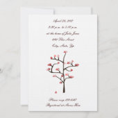 Herzschlag Polterabend Einladung (Vorderseite)