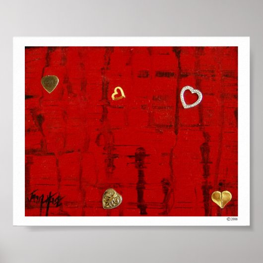 Herzschlag Poster (Vorne)