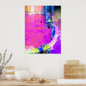 Herzschlag Poster (Küche)