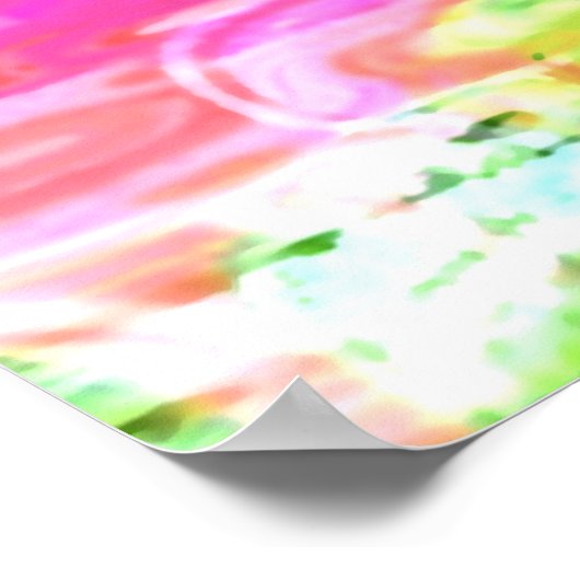 Herzschlag Poster (Ecke)