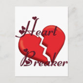 Herzschlag Postkarte (Vorderseite)