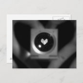 Herzschlag Postkarte (Vorne/Hinten)