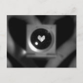 Herzschlag Postkarte (Vorderseite)