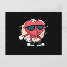 Herzschlag Postkarte