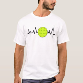 Herzschlag Puls - Pickleball - Ball T-Shirt