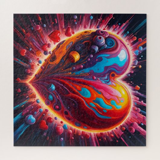 Herzschlag Puzzle (Horizontal)