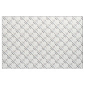 Herzschlag-Rhythmus meines Elektrokardiogramms des Stoff (Yard (91,4 cm))