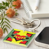 Herzschlag Schlüsselanhänger (Vorderseite rechts)