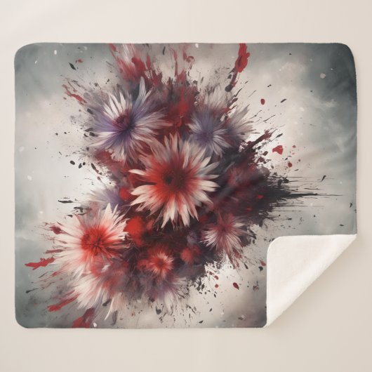 Herzschlag Sherpadecke (Vorderseite (Horizontal))