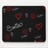 Herzschlag und Glück Mousepad (Vorne)