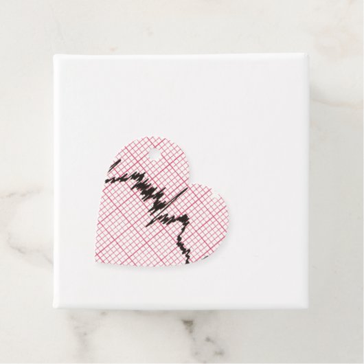 Herzschlag VII Geschenkanhänger (Beispiel)