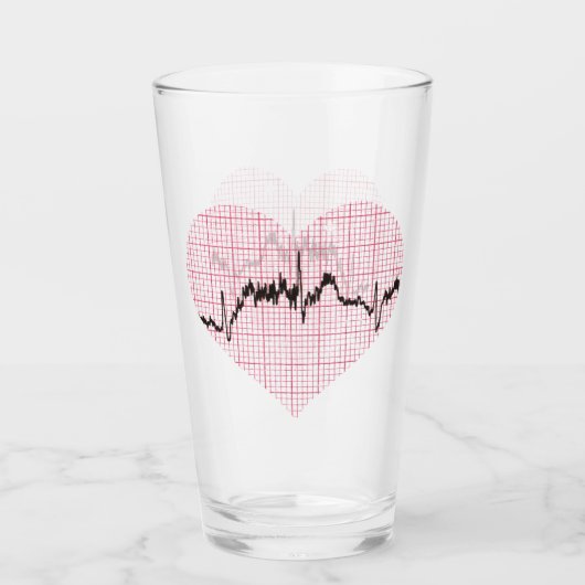 Herzschlag VII Glas (Vorderseite)