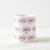 Herzschlag VII Kaffeetasse (Mittel)