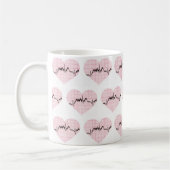 Herzschlag VII Kaffeetasse (Links)