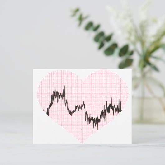 Herzschlag VIII Postkarte (Stehend Vorderseite)