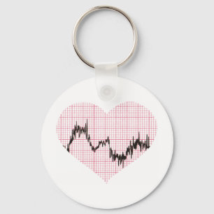 Herzschlag VIII Schlüsselanhänger
