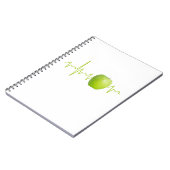 Herzschlagapplikation für gesunde Menschen Notizblock (Linke Seite)