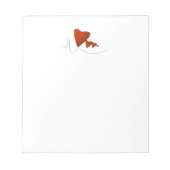 Herzschläge Notizblock (Vorderseite)