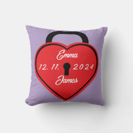 Herzschloss Kissen