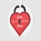 Herzschloss Ornament (Vorderseite)