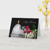 Herzschmelzen für das Jubiläum Karte (Gelbe Blume)