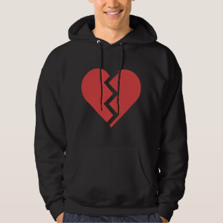 Herzschmerz Grafikprint Chic Stylisch Hoodie