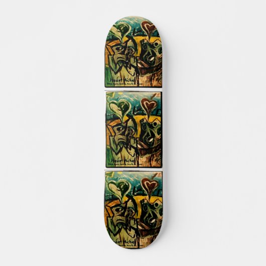 HERZSCHMERZ SKATEBOARD (Vorne)