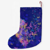 Herzschmetterlinge Weihnachtsfeiertag Strumpf Kleiner Weihnachtsstrumpf (Rückseite)