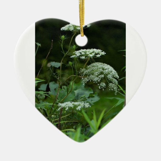 Herzschmuck Keramik Ornament (Vorne)