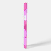 Herzschnupfen Valentine Hintergrund rosa Case-Mate iPhone Hülle (Rückseite / Rechts)