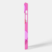 Herzschnupfen Valentine Hintergrund rosa Case-Mate iPhone Hülle (Rückseite / Links)