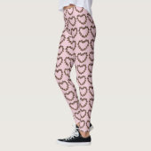 Herzschokolade Valentinstag Leggings (Links)