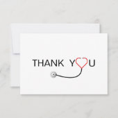 Herzschrittmacher Vielen Dank Dankeskarte (Vorderseite)