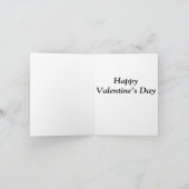 Herzschrittweis Valentinstag Karte (Innenseite)