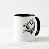 Herzschutz - Skeletthörnchen Tasse (VorderseiteRechts)