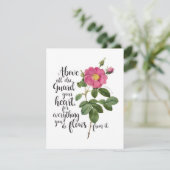 Herzschutz - Vintage Rose, Sprichwörter 4:23 (Stehend Vorderseite)