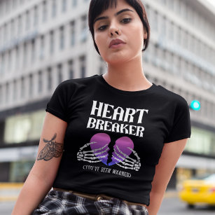 Herzschutzwarnung Gothic Glam T-Shirt