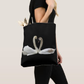 Herzschwämme - schwarze Tasche (Von Nahem)