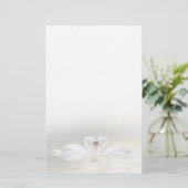 Herzschwein Briefpapier (Stehend Vorderseite)