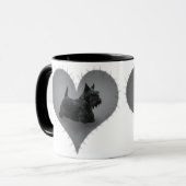 HerzScottie Tasse (Vorderseite Links)