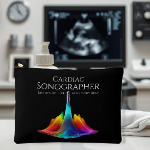 Herzsonographin - farbenfrohe Ultraschallwellen Zubehörtasche