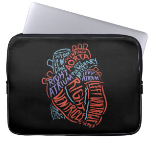 Herzspezialist Anatomie Doktor Medizinische Biolog Laptopschutzhülle