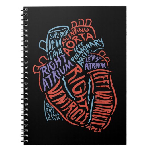 Herzspezialist Anatomie Doktor Medizinische Biolog Notizblock (Vorderseite)