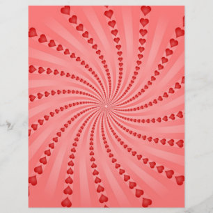 Herzspirale: Vektorkunst: Flyer