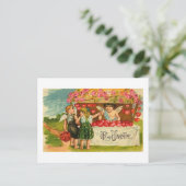 Herzständer Postkarte (Stehend Vorderseite)