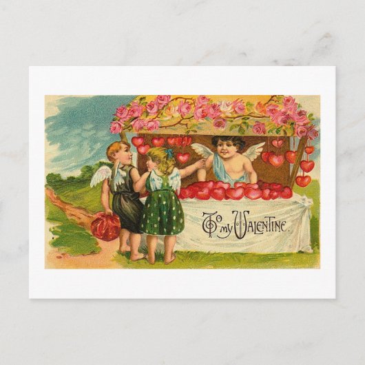 Herzständer Postkarte (Vorderseite)