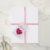 Herzstein mit Liebe Geschenkanhänger (Mit Garn)