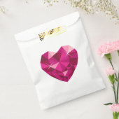Herzstein Weiß Geschenktütchen (Versiegelt)