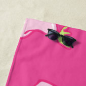 Herzstich Strandtuch (Beispiel)
