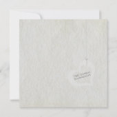 Herzstiche Save the Date - Rosa und Grün (Rückseite)